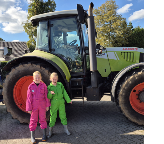Groene Kinderoveralls met geborduurde naam + print