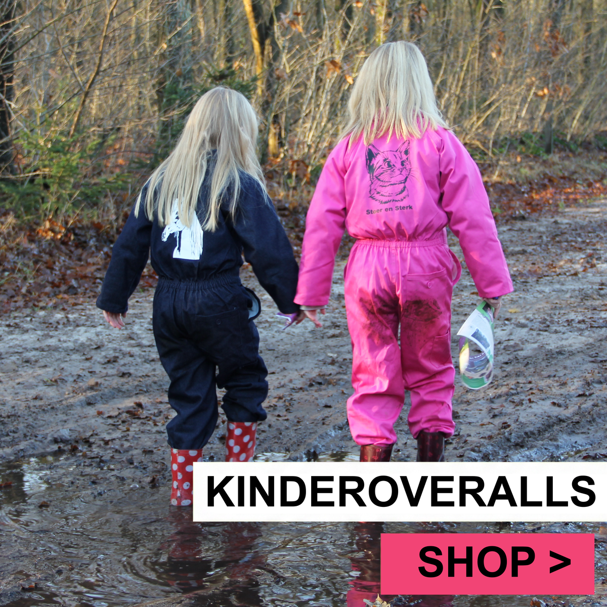 Kinderoveralls met print