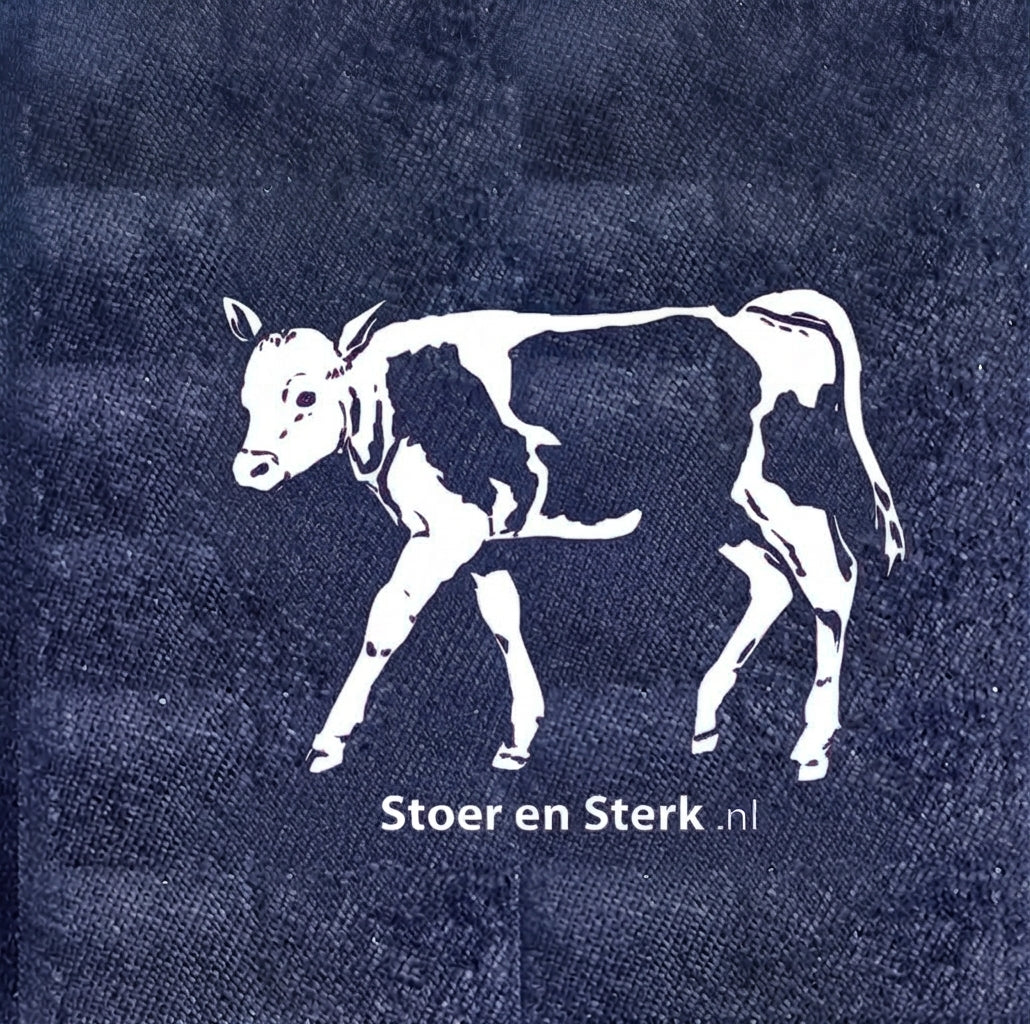 Jeansoverall met print volwassenen