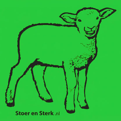 Groene Kinderoveralls met geborduurde naam + print