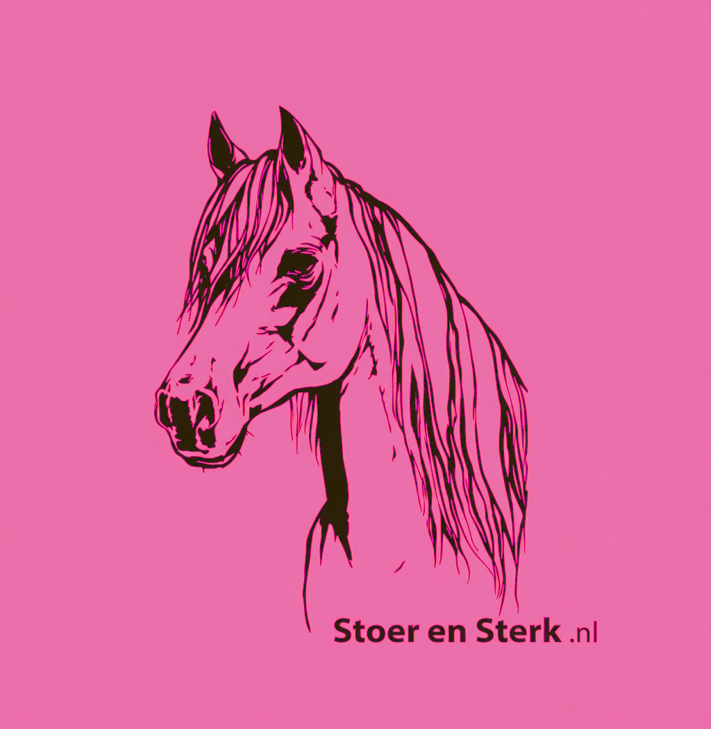 Roze Kinderoveralls met geborduurde naam + print
